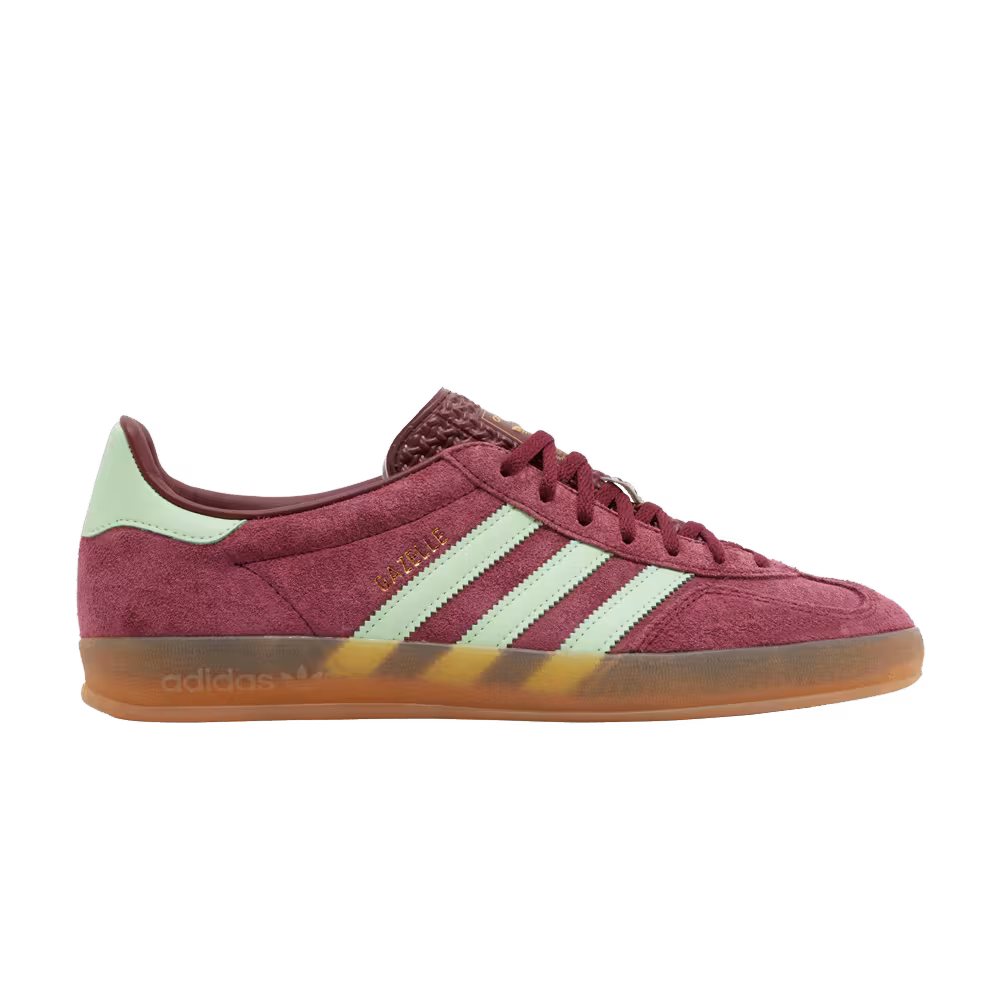 adidas Gazelle Indoor Shadow Red Semi Green Spark
