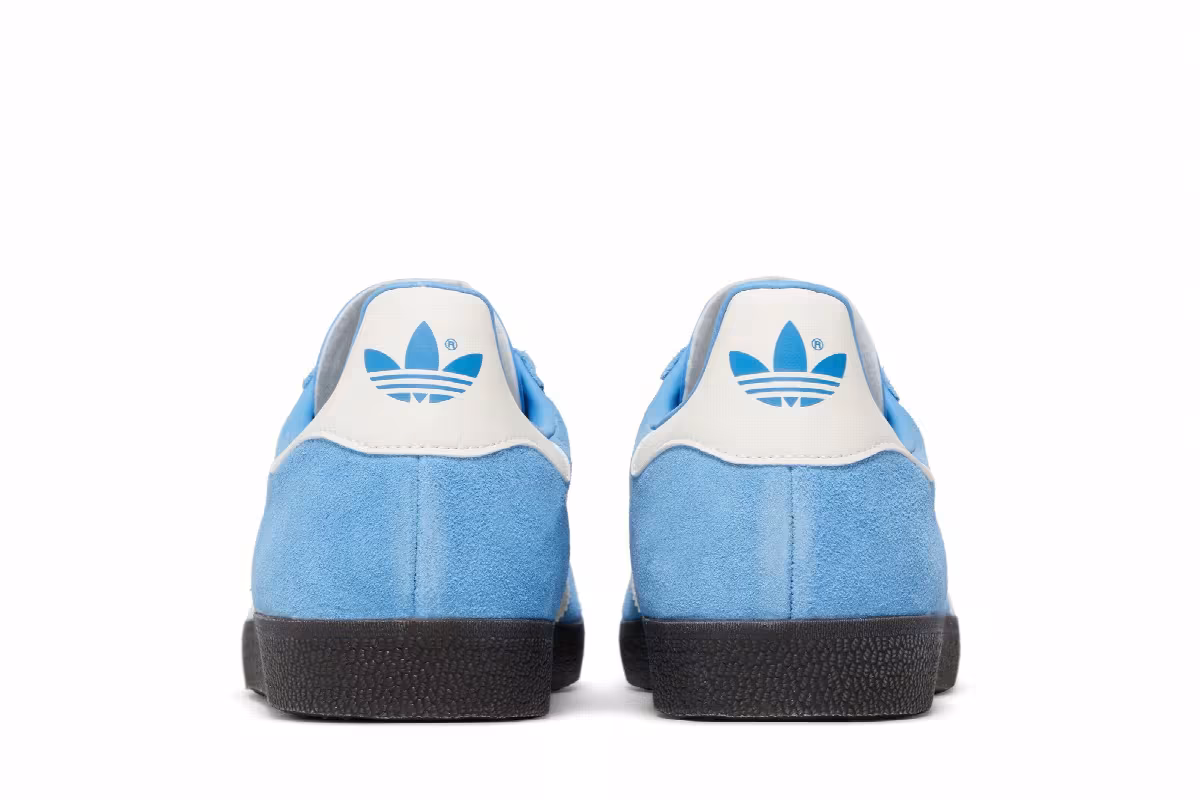 adidas Gazelle Sky Blue White Gum, view 7