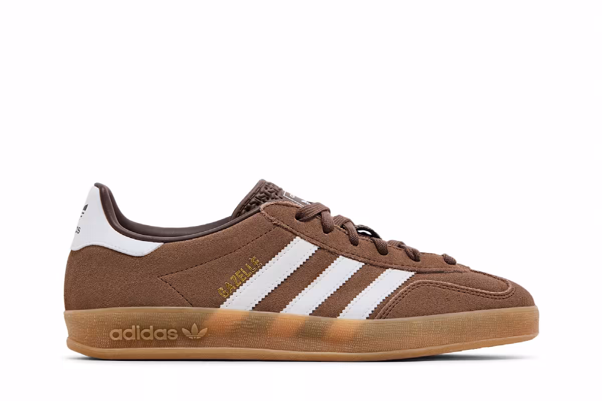 adidas Gazelle Indoor Earth Strata White, view 2