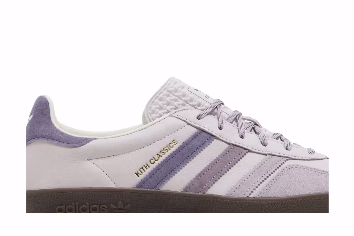 Kith x adidas Gazelle Indoor Classics Program - Ash Purple, view 3