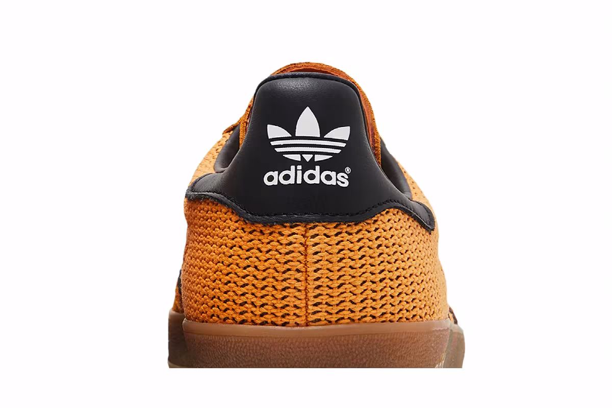 adidas Gazelle Indoor Equipment Orange Black, view 8