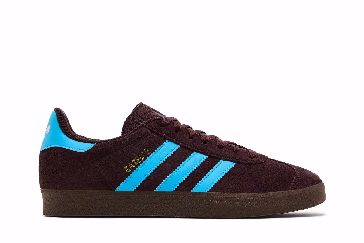 Adidas Gazelle Shadow Brown Sky Rush, view 2