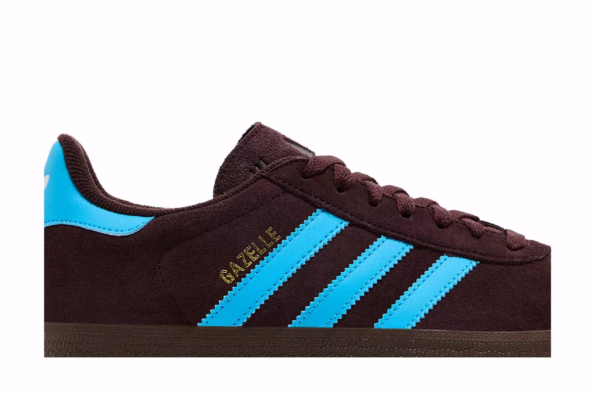 Adidas Gazelle Shadow Brown Sky Rush, view 3