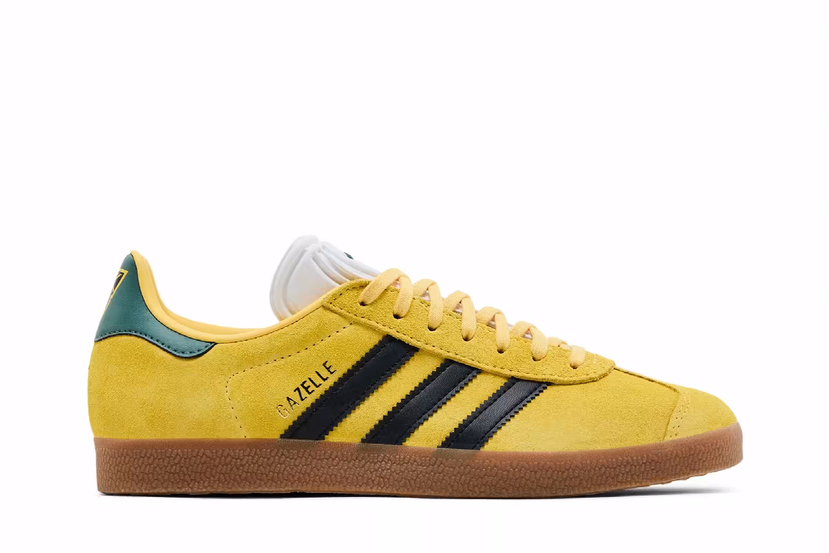 Jamaica Football Federation x adidas Gazelle Home Kit, view 2