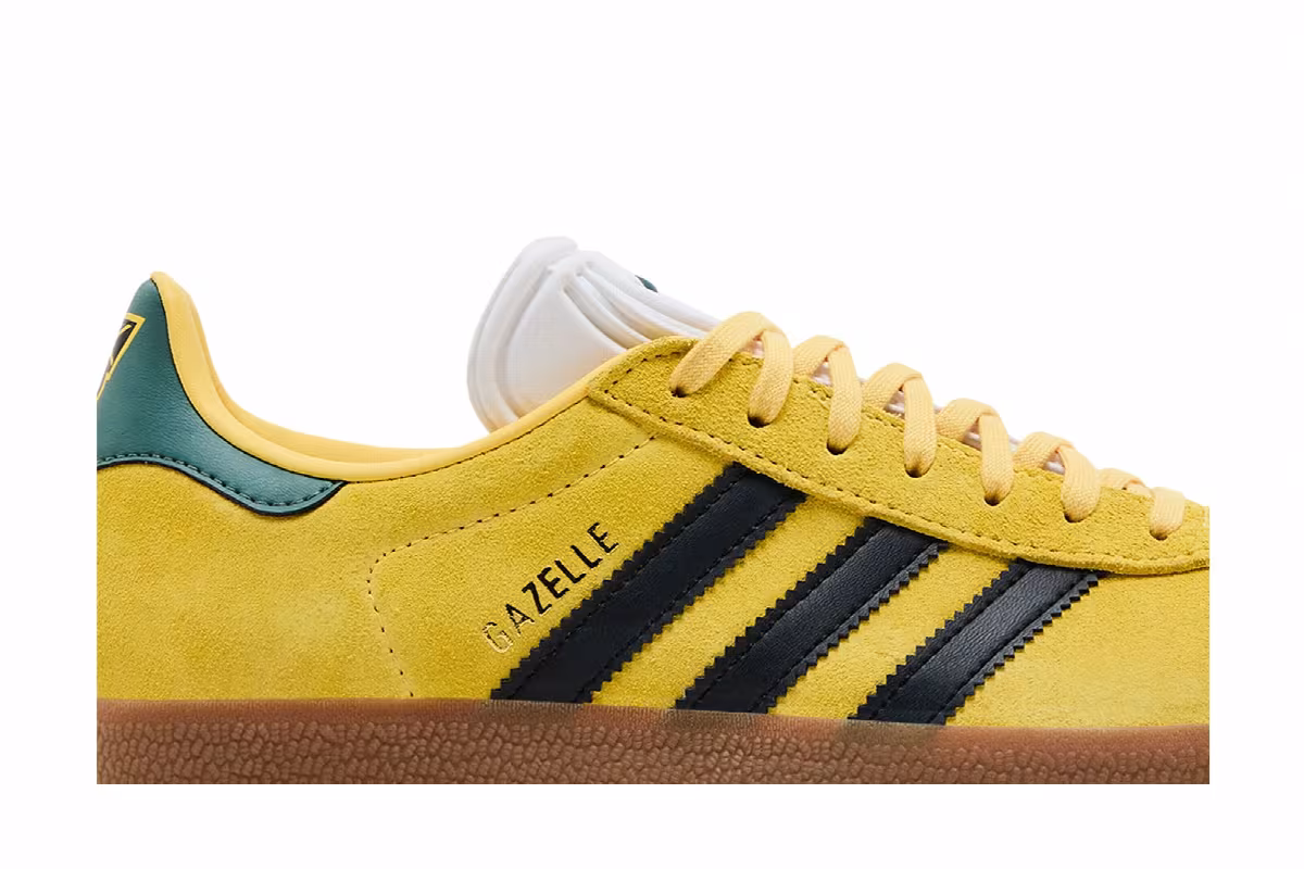 Jamaica Football Federation x adidas Gazelle Home Kit, view 3
