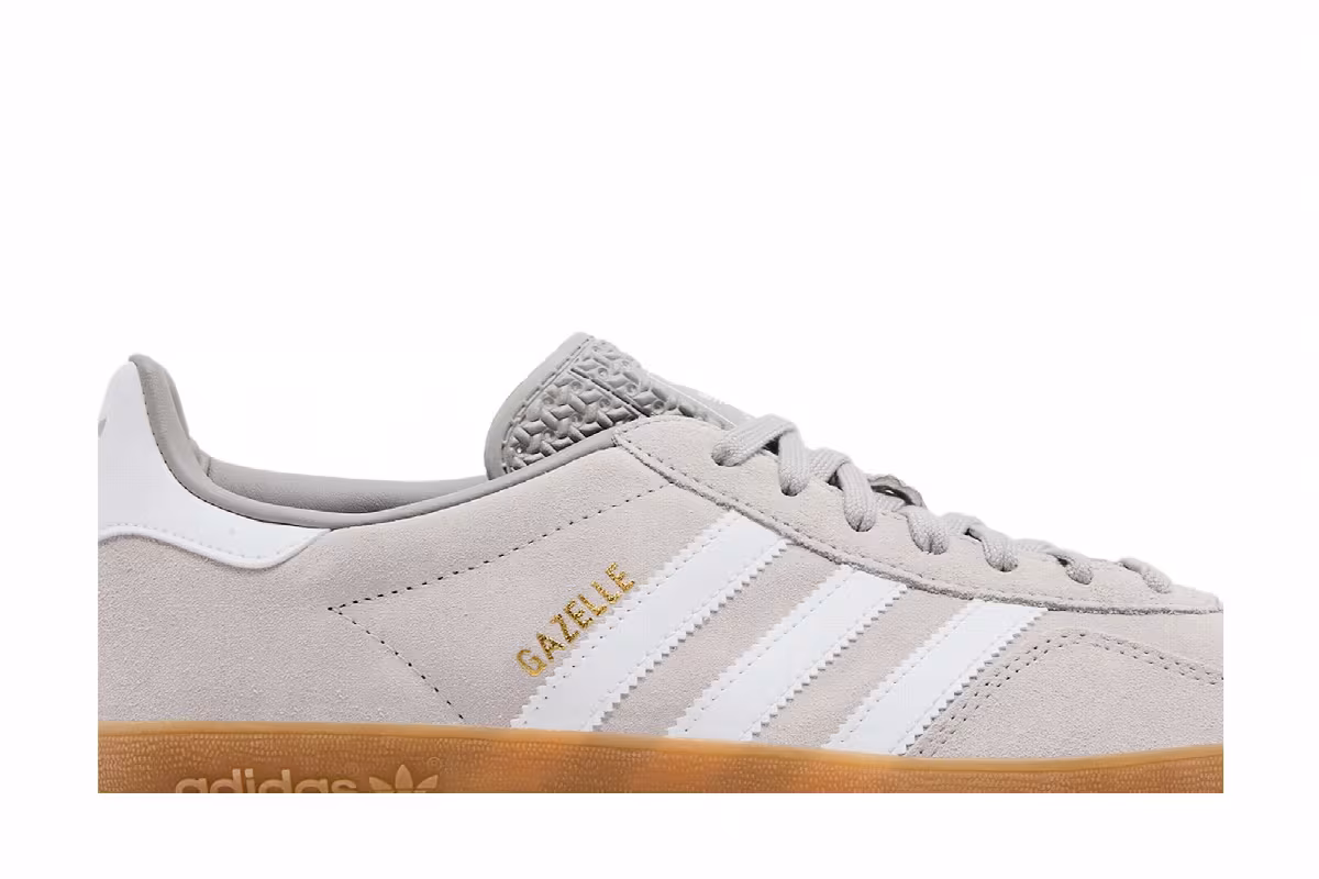 adidas Gazelle Indoor Grey White, view 3