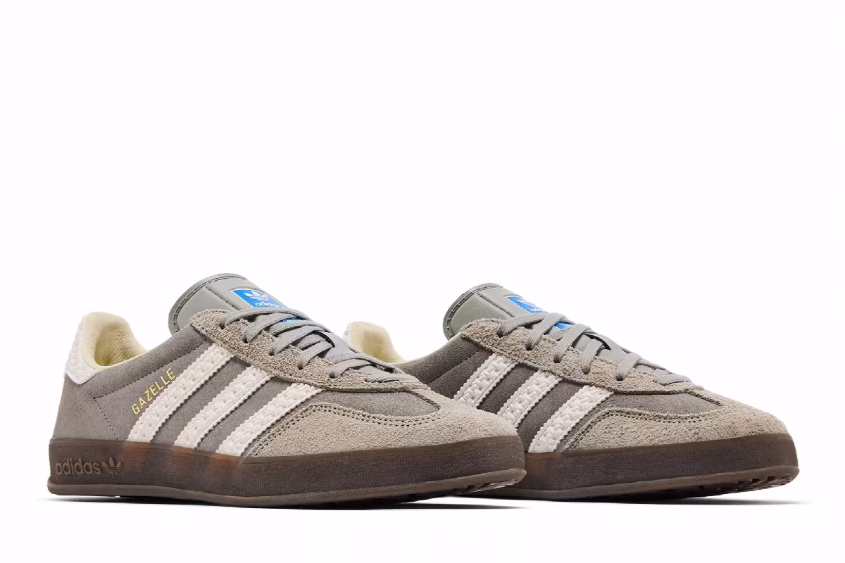 adidas Gazelle Indoor Silver Pebble, view 9