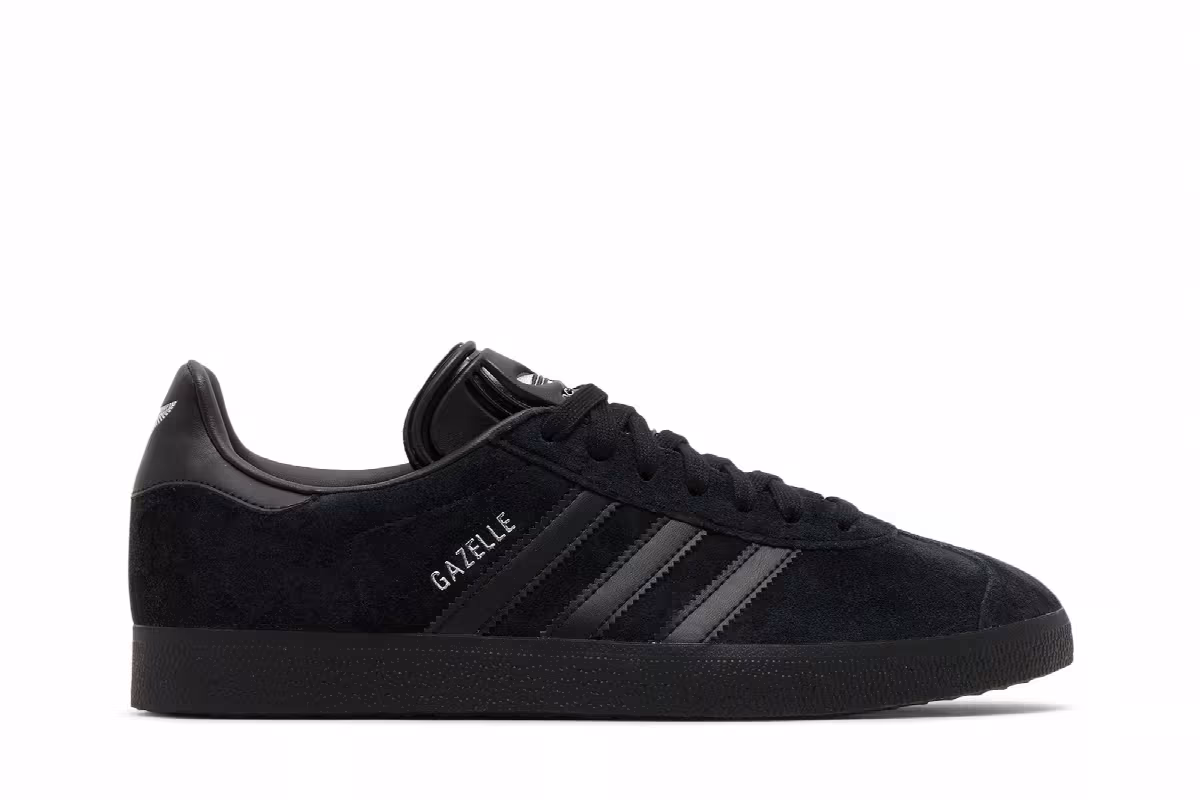 All Blacks x adidas Gazelle 25th Anniversary, view 2