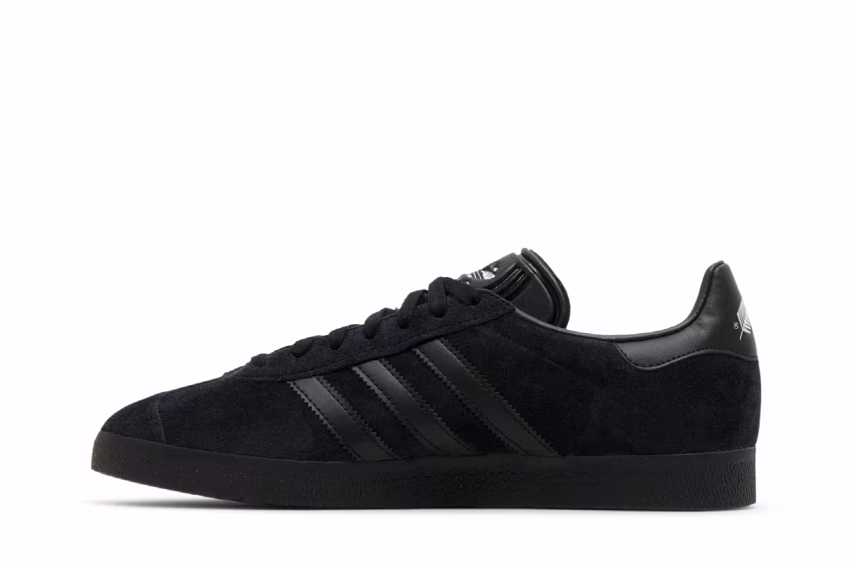 All Blacks x adidas Gazelle 25th Anniversary, view 4