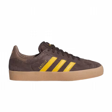 adidas Gazelle ADV 'Dark Brown Preloved Yellow'