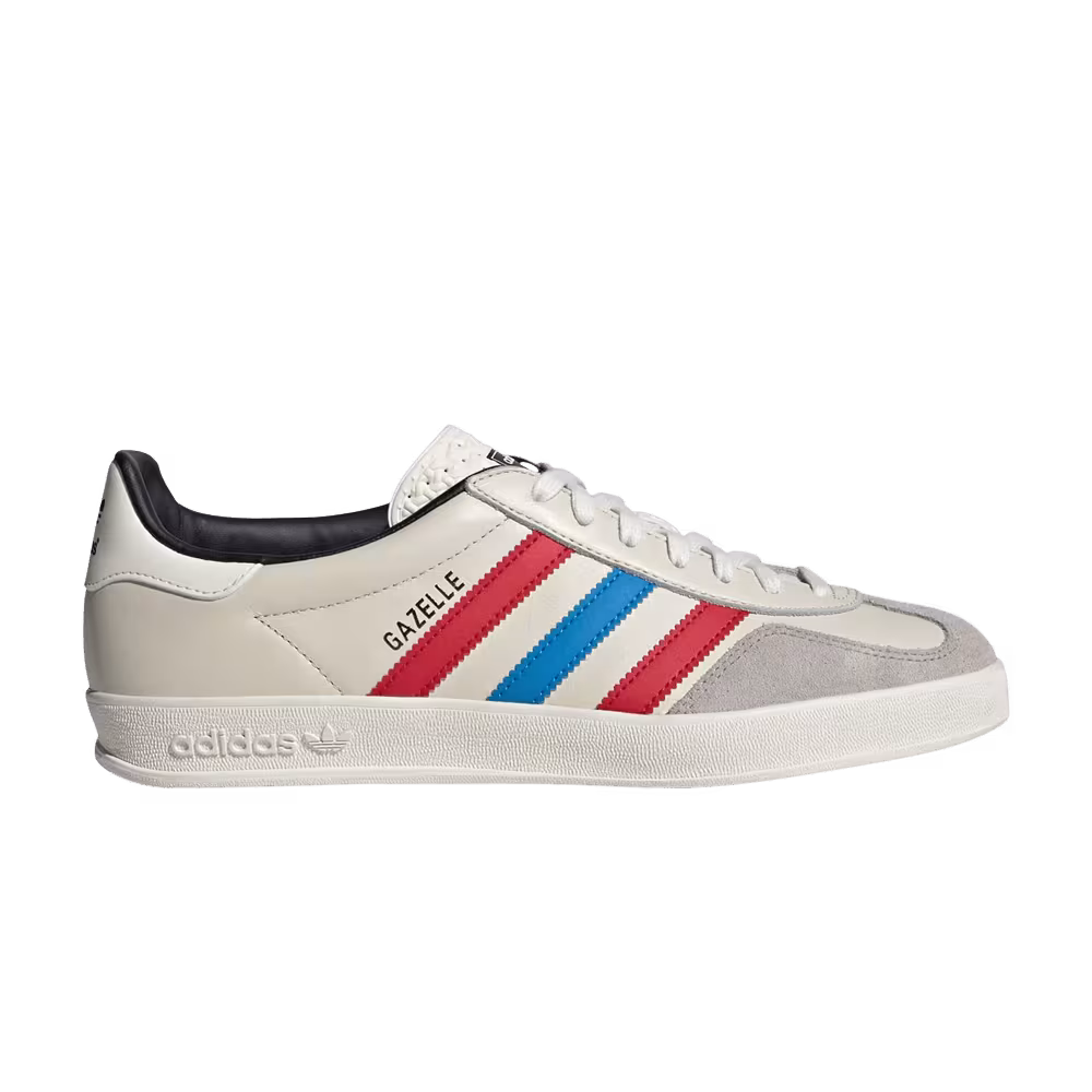 adidas Gazelle Indoor Chalk Scarlet Blue
