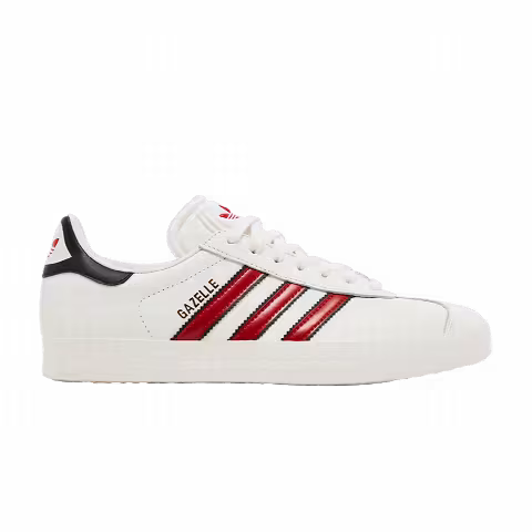 adidas Gazelle 'White Scarlet Black'