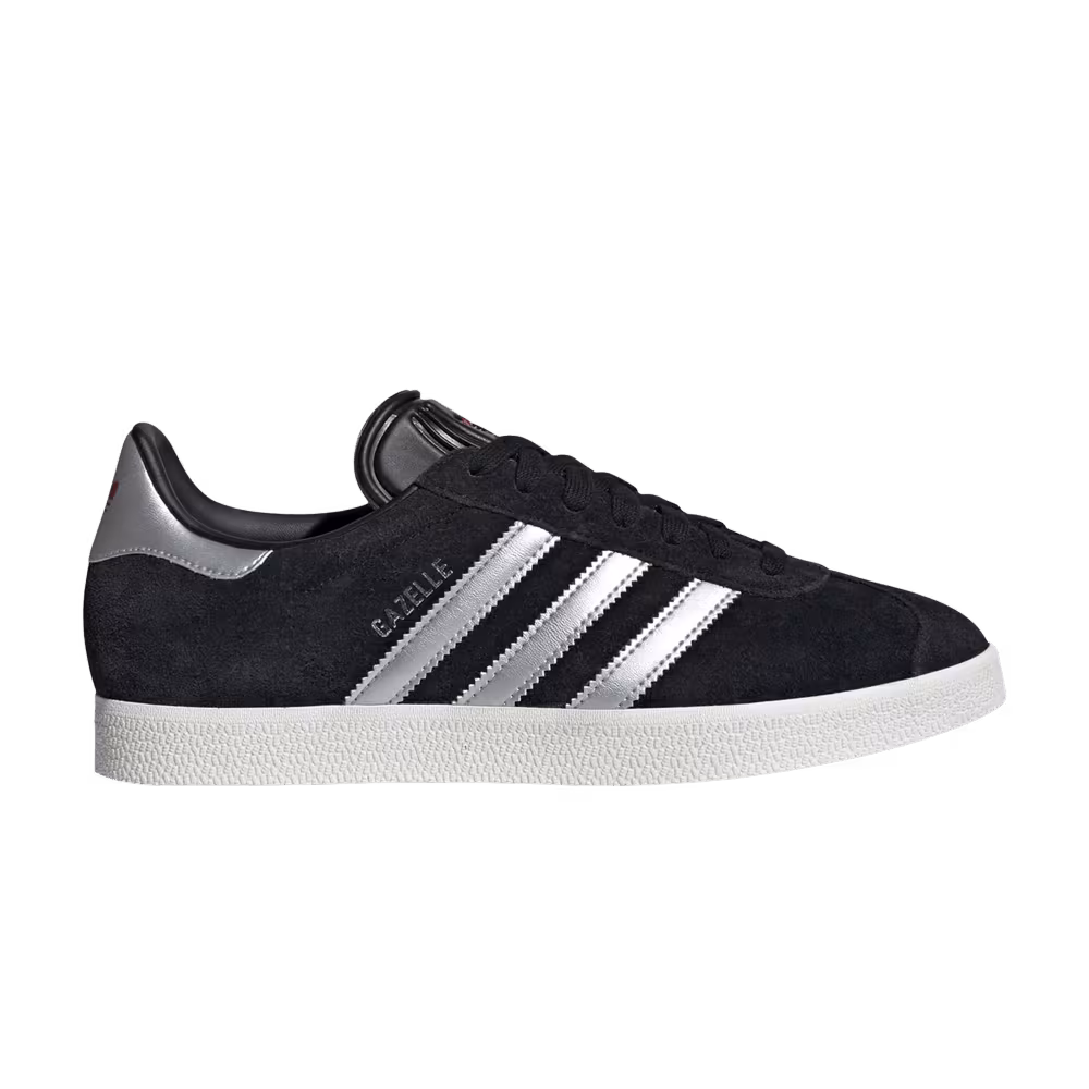 Adidas Gazelle Black Silver Metallic