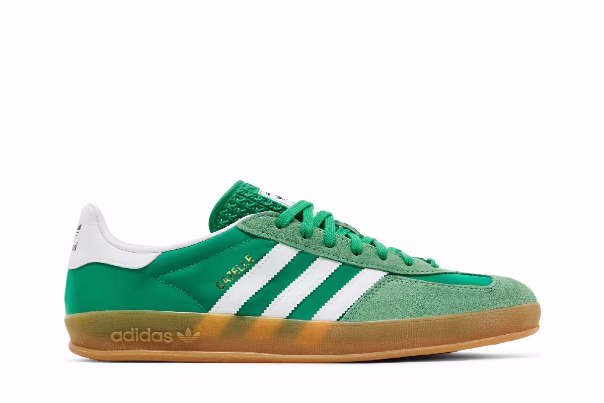 adidas Gazelle Indoor Hazy Green, view 2