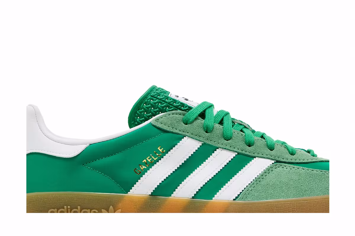 adidas Gazelle Indoor Hazy Green, view 3