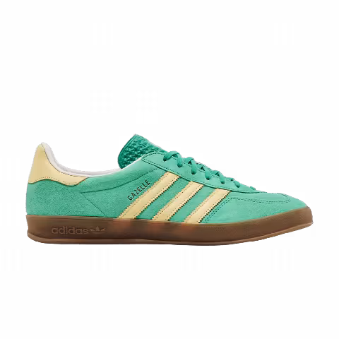 adidas Gazelle Indoor 'Semi Court Green Almost Yellow'