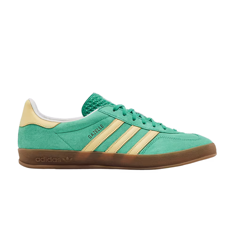 adidas Gazelle Indoor Semi Court Green Almost Yellow