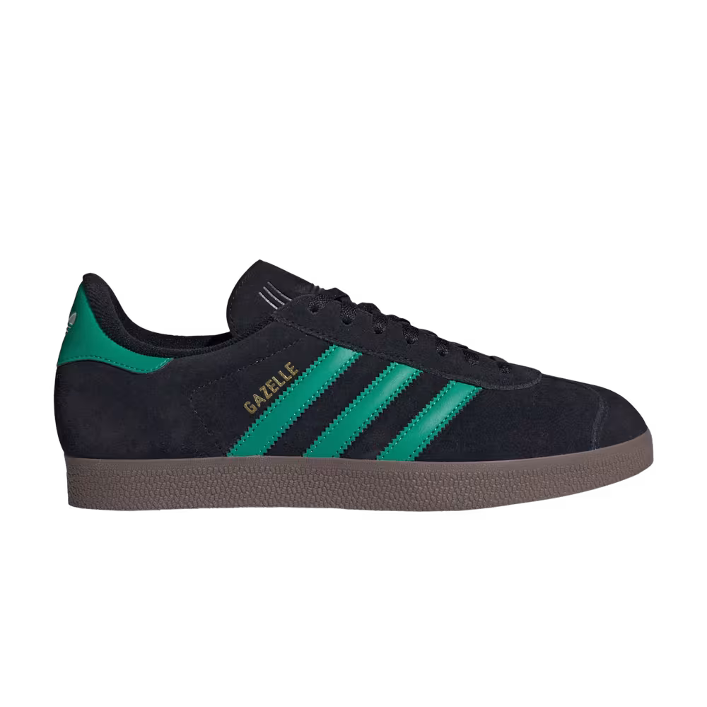 Adidas Gazelle Black Court Green