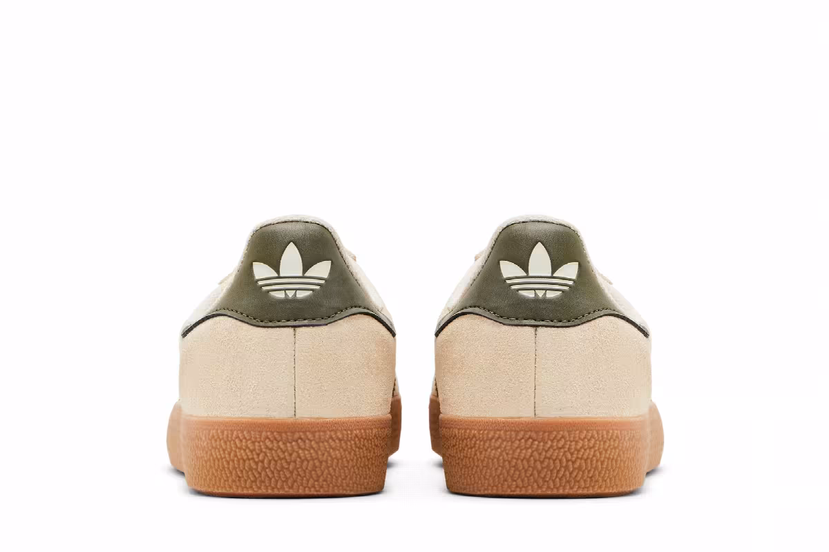 adidas Gazelle ADV Ecru Tint Focus Olive, view 7