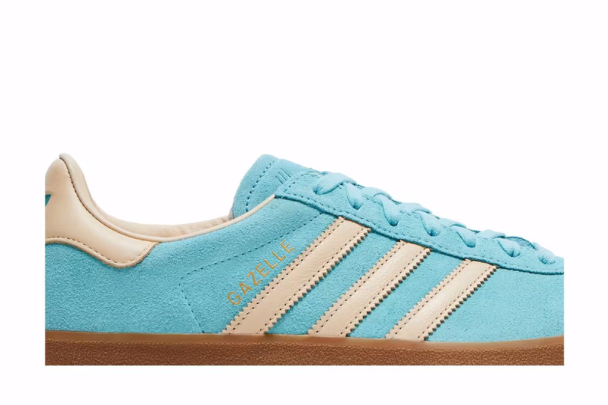 adidas Gazelle 85 Easy Mint Crystal Sand, view 3