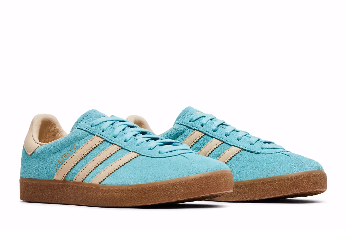 adidas Gazelle 85 Easy Mint Crystal Sand, view 9
