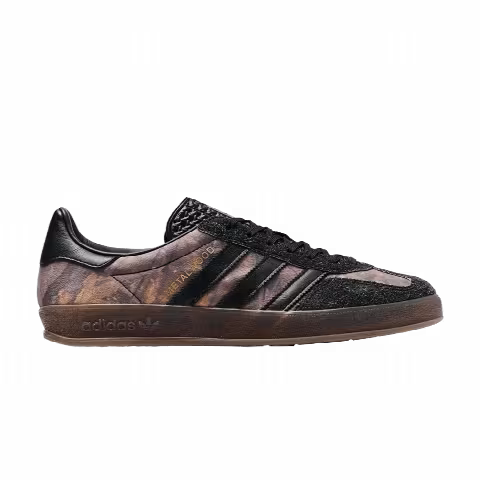 Metalwood Studio x adidas Gazelle Indoor 'Real Leaf Camo'