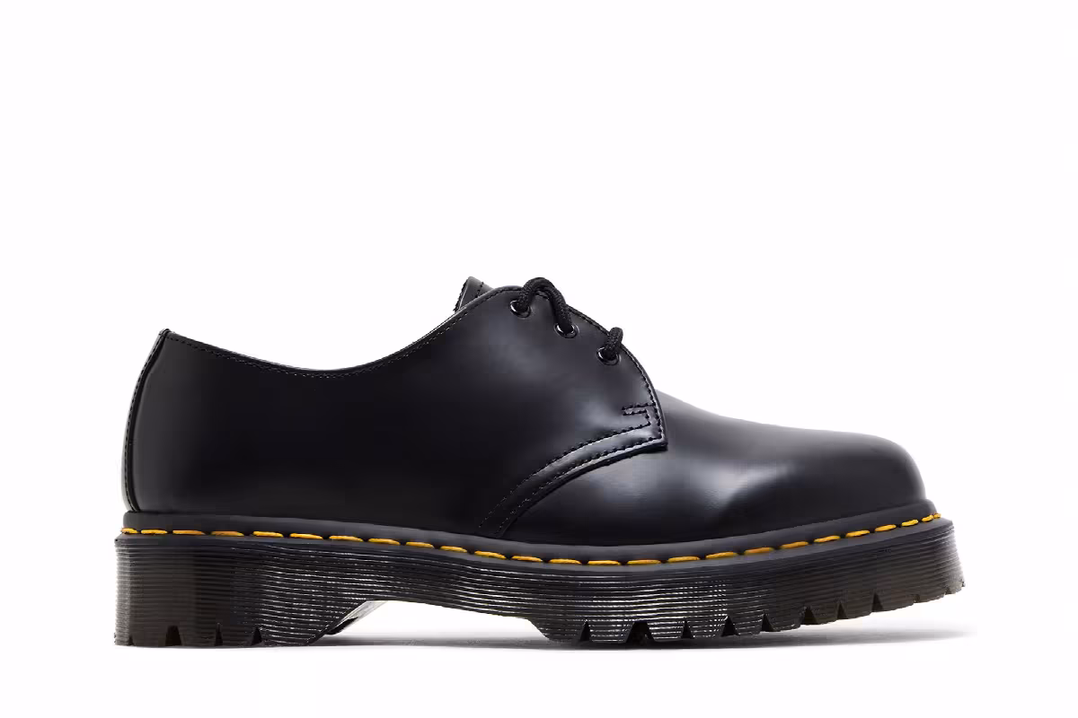 Dr. Martens 1461 Bex Smooth Leather Oxford Black, view 2