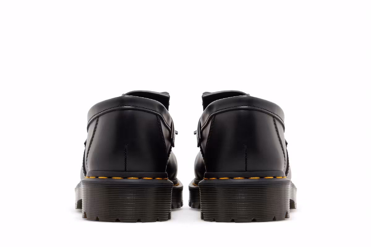 Dr. Martens Adrian Bex Smooth Leather Tassel Loafer Black, view 7