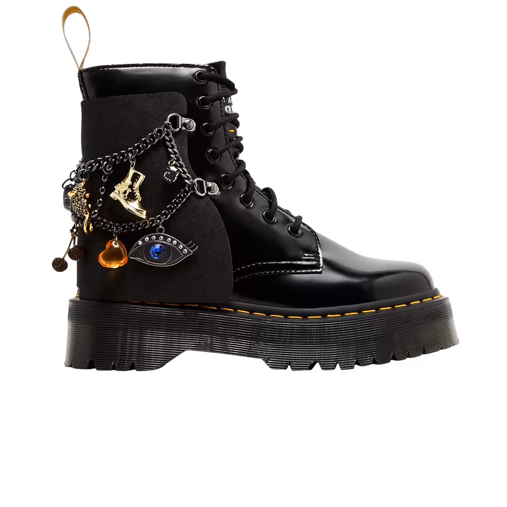 Marc Jacobs x Dr. Martens Women's Jadon Smooth Leather Platform Boot Black