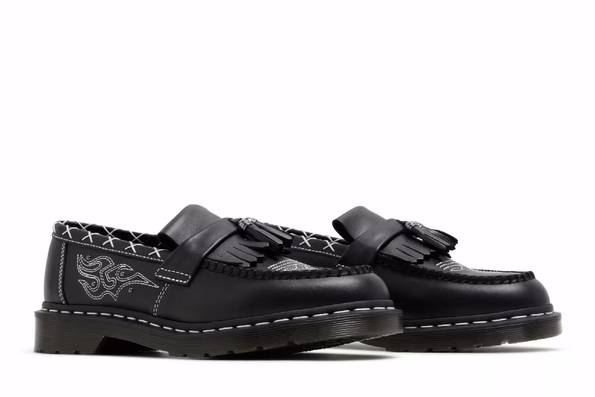 Dr. Martens Adrian Tassel Loafers Gothic Americana Pack, view 9