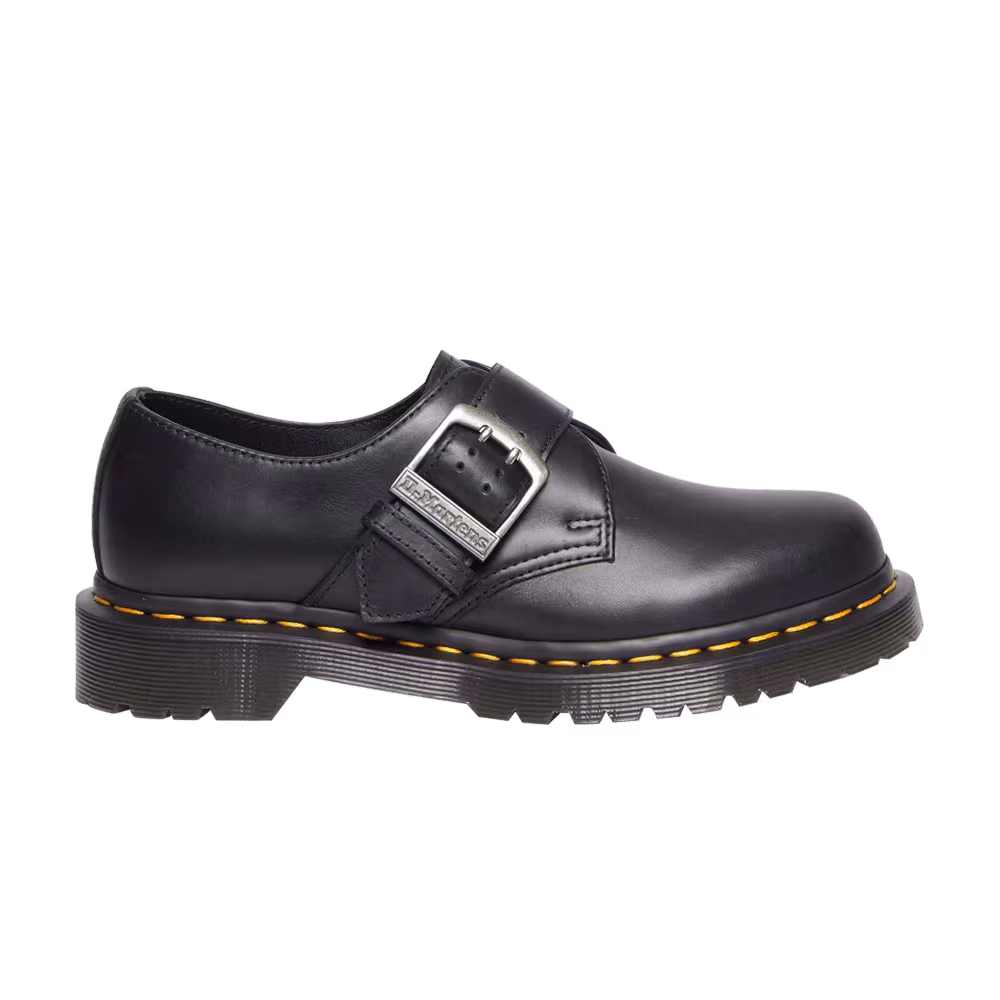 Dr. Martens 1461 Buckle Pull Up Leather Oxford Black