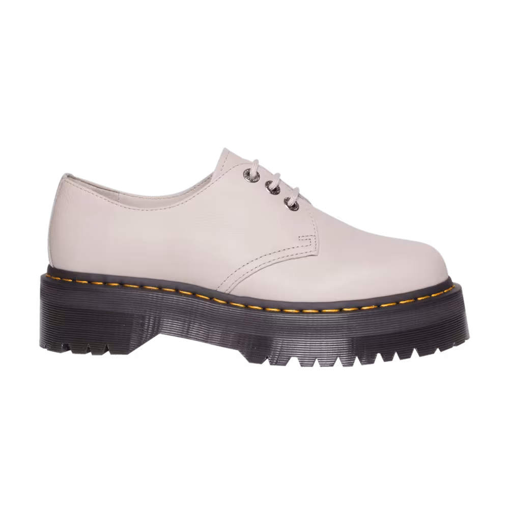Dr. Martens Women's 1461 2 Pisa Leather Platform Vintage Taupe