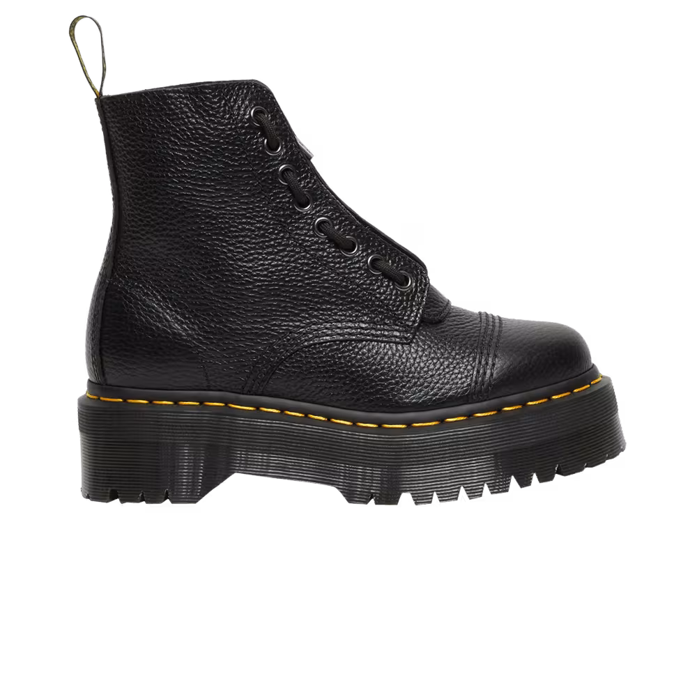 Dr. Martens Women's Sinclair Leather Platform Boot Black