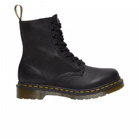 Dr. Martens Wmns 1460 Pascal Virginia Leather Lace Up Boot 'Black'
