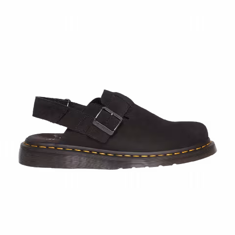 Dr. Martens Jorge 2 Suede Slingback Mule 'Black'