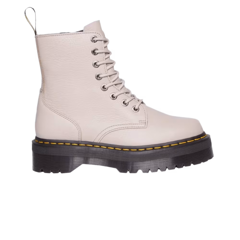 Dr. Martens Jadon 3 Pisa Leather Platform Boot Vintage Taupe
