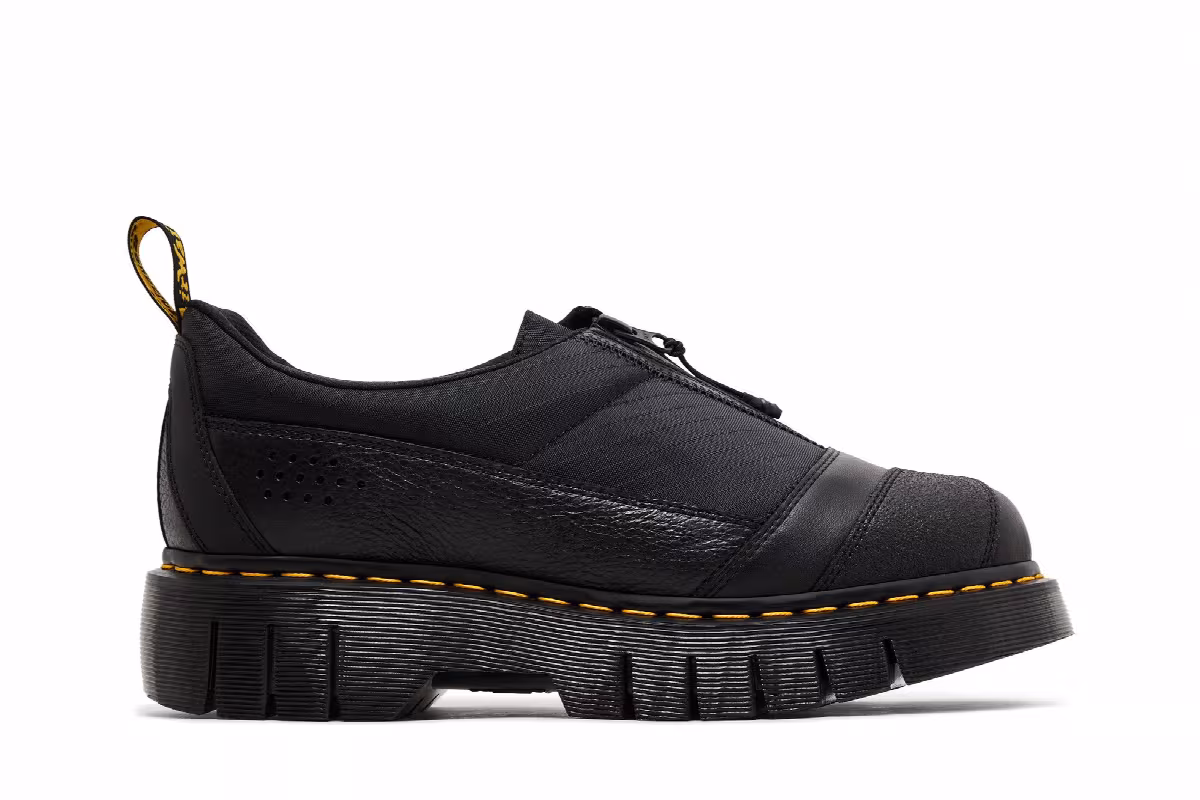 Dr. Martens 1461 Beta Clubwedge Platform Oxford Black, view 2