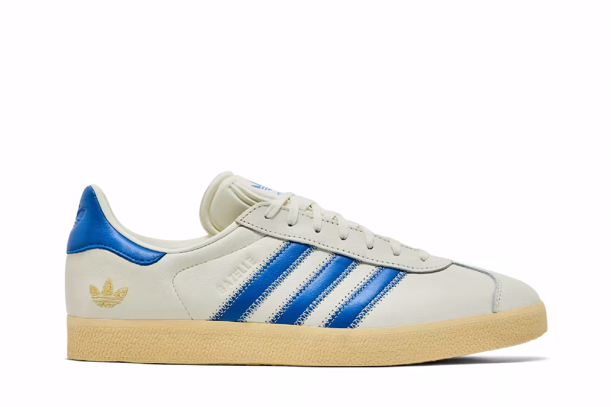 adidas Gazelle Ivory Bluebird, view 2
