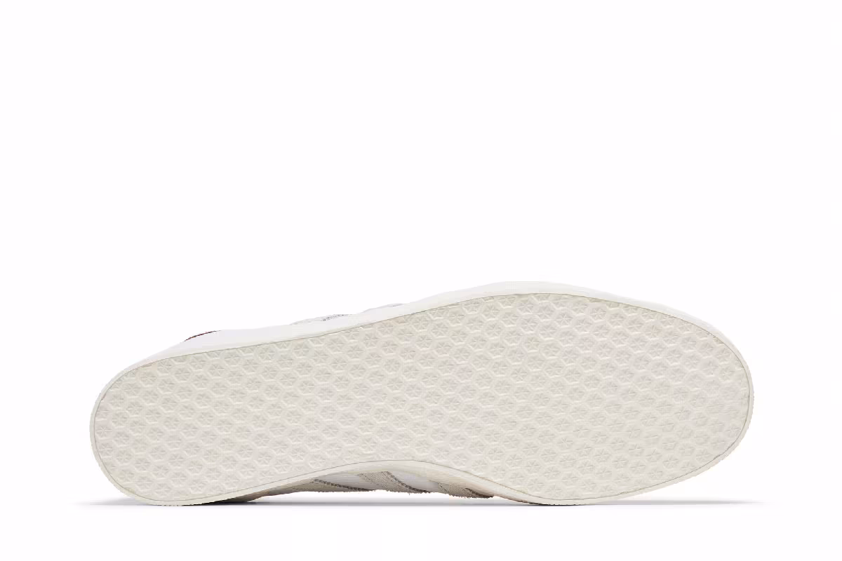 adidas Gazelle White Brown, view 5