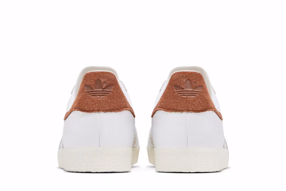 adidas Gazelle White Brown, view 7
