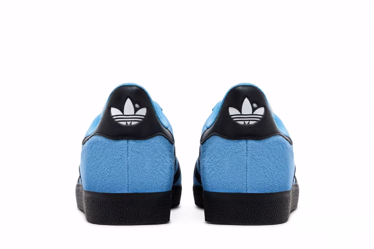 adidas Gazelle Light Blue Black, view 7
