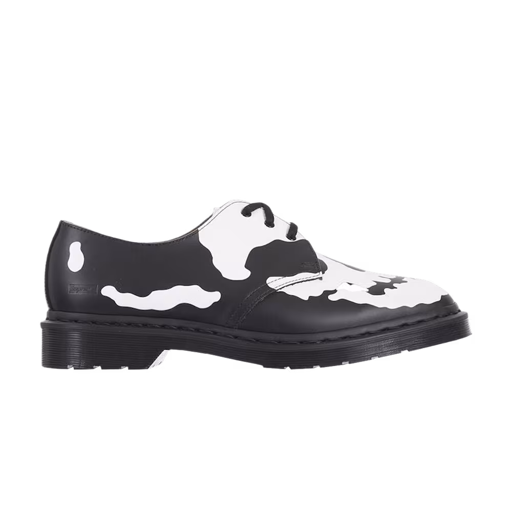 Supreme x Dr. Martens 1461 3-Eye Shoe Skull - Black White