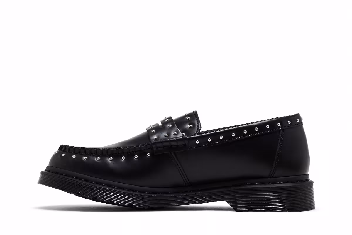Supreme x Dr. Martens Penton Studded Loafer Black, view 4