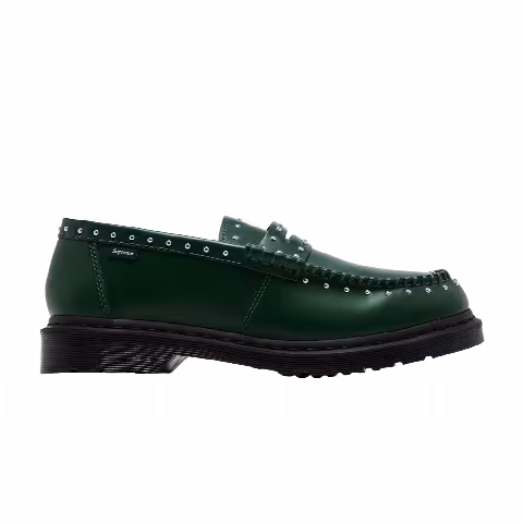 Supreme x Dr. Martens Penton Studded Loafer 'Dark Green'