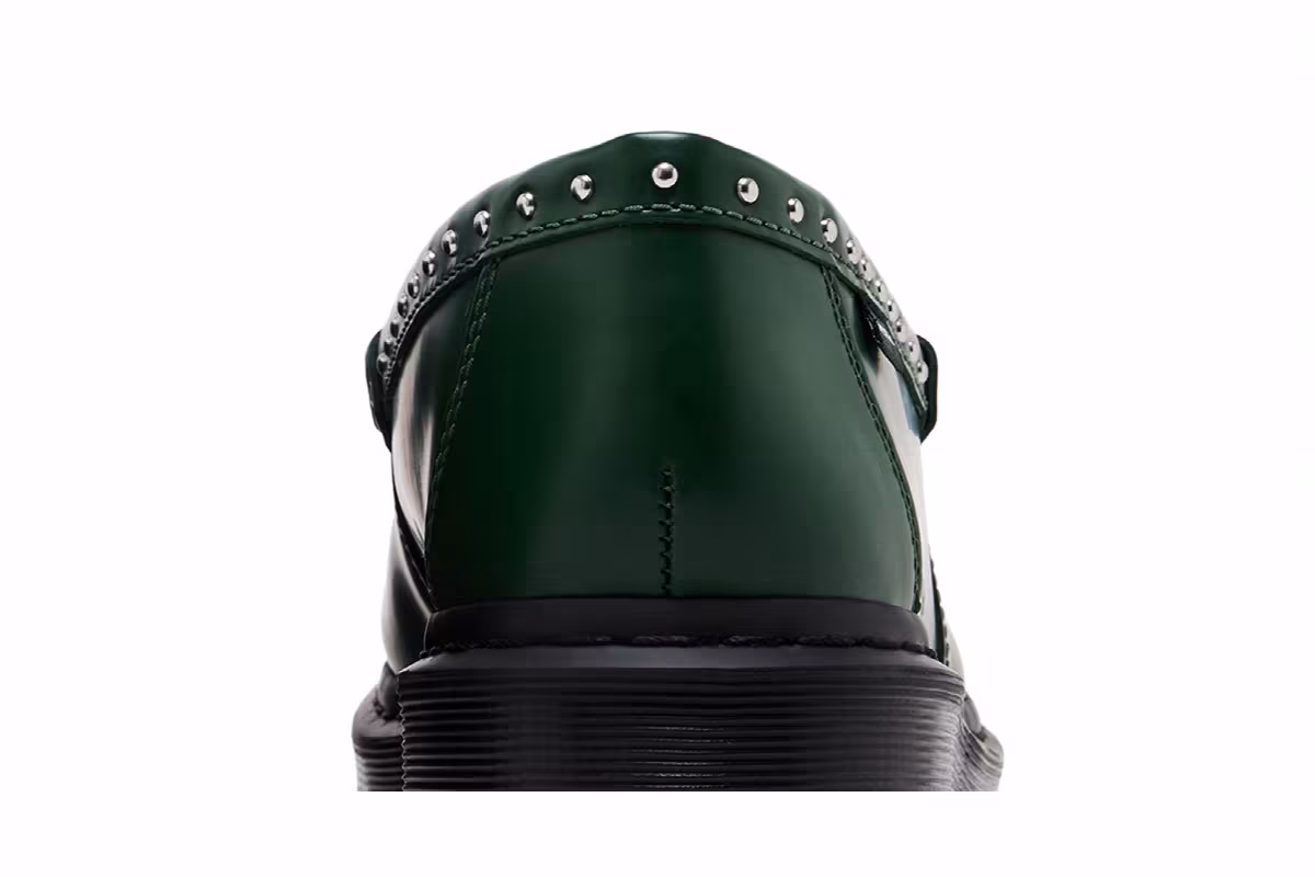 Supreme x Dr. Martens Penton Studded Loafer Dark Green, view 8