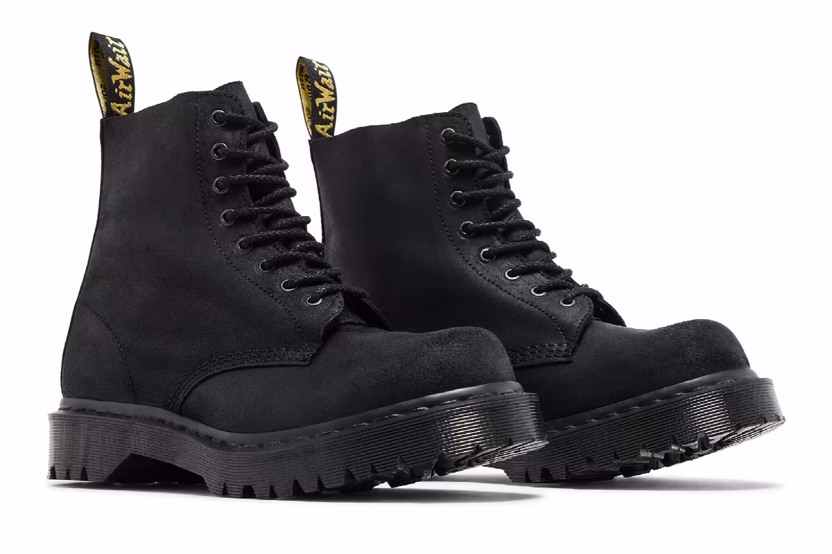 Dr. Martens 1460 Bex Bump Toe Boot Black, view 9