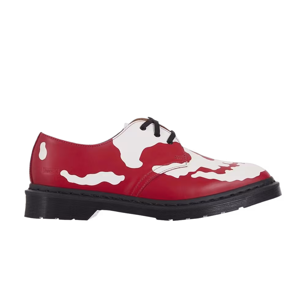 Supreme x Dr. Martens 1461 3-Eye Shoe Skull - Red White