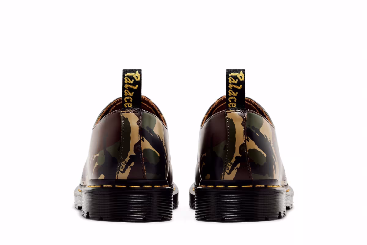 Palace x Dr. Martens 1461 Woodland Camo, view 7