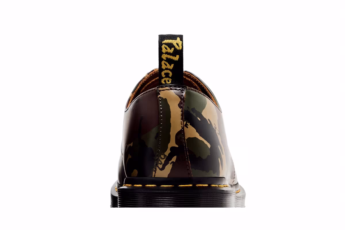 Palace x Dr. Martens 1461 Woodland Camo, view 8