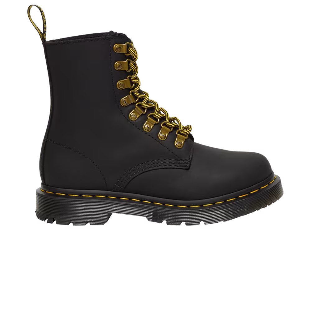 Dr. Martens Women's 1460 Pascal Wintergrip 8 Eye Boot Black
